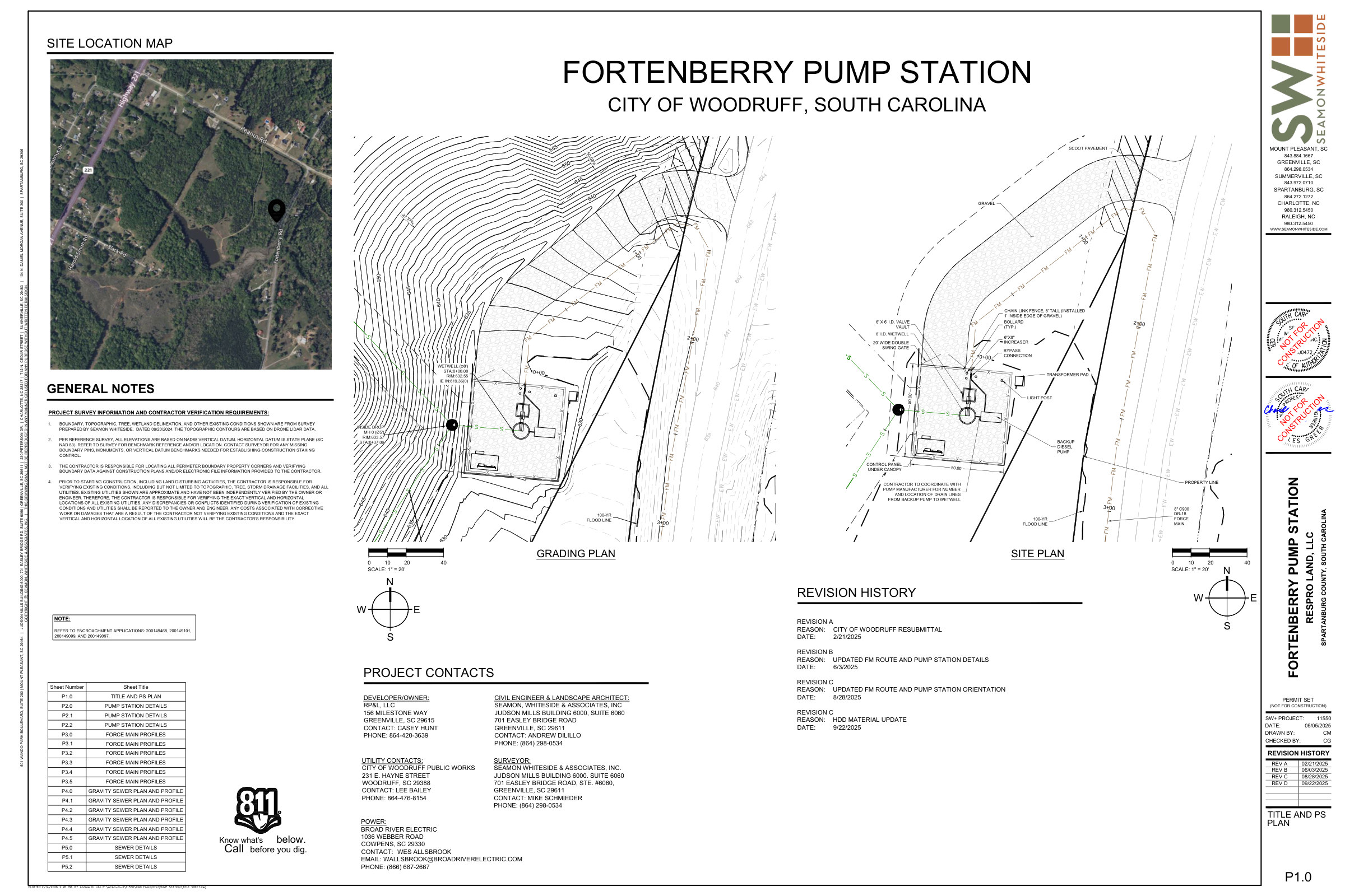 Offsite Sewer & Pump Station